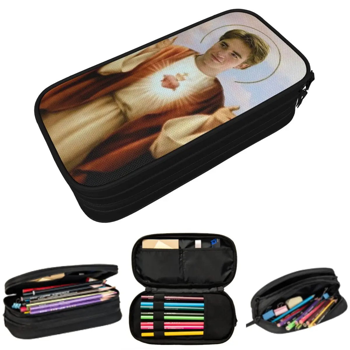 Edward Cullen Twilight Pencil Case for Studen Gifts Pen Box Pencil Bag Stationery Supplies Pen Holder Bag
Edward Cullen Twilight Pencil Case for Studen Gifts Pen Box Pencil Bag Stationery Supplies Pen Holder Bag