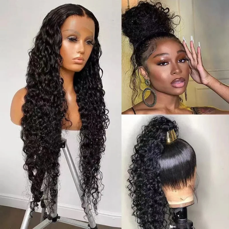 New front lace for women, synthetic long curly hair wig
New front lace for women, synthetic long curly hair wig