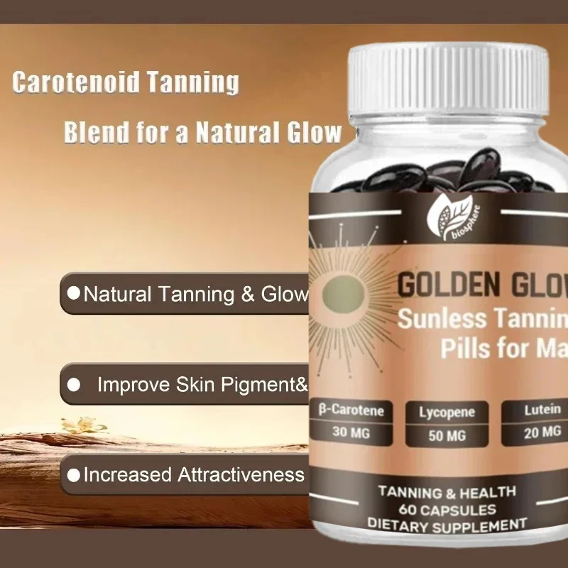 60 Capsules, Carotenoid Tanning Mixture Capsule, Healthy Skin Supplement Containing Lycopene and Astaxanthin
60 Capsules, Carotenoid Tanning Mixture Capsule, Healthy Skin Supplement Containing Lycopene and Astaxanthin