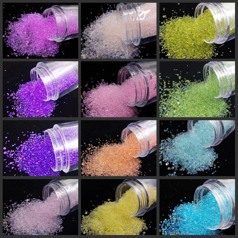 10ML Crystal Glass Caviar Beads Glitter Rhinestones for Nails Design Nail Art Decoration Tiny 3D Micro Beads Ball 12 Colors PA08
10ML Crystal Glass Caviar Beads Glitter Rhinestones for Nails Design Nail Art Decoration Tiny 3D Micro Beads Ball 12 Colors PA08