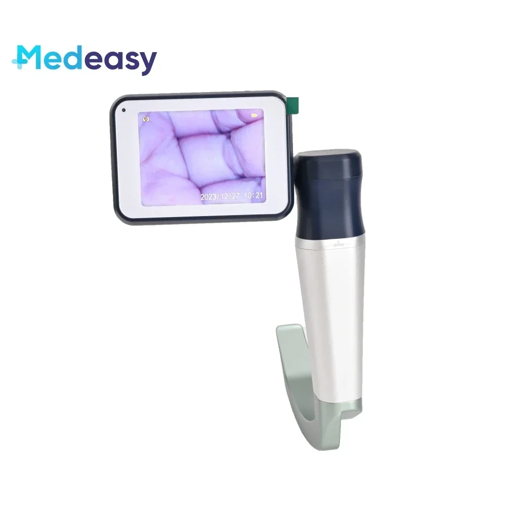 Portable Handheld Reusable Video Laryngoscope Camera Set with 6 Reusable Blades
Portable Handheld Reusable Video Laryngoscope Camera Set with 6 Reusable Blades