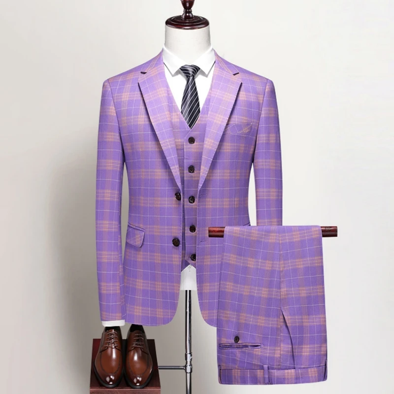 2023High-end Men's (suit + Vest + Trousers) Wedding Banquet Set -S-5XL- Wedding Dress Three-piece Set Smart Casual Four Seasons
2023High-end Men's (suit + Vest + Trousers) Wedding Banquet Set -S-5XL- Wedding Dress Three-piece Set Smart Casual Four Seasons