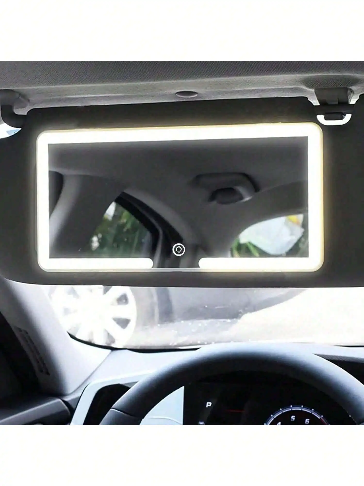 Car Sun Visor LED Makeup Mirror, Rechargeable Led Mirror With Dimmable Touch Screen, Makeup Mirror With 3 Light Modes,Adjustable
Car Sun Visor LED Makeup Mirror, Rechargeable Led Mirror With Dimmable Touch Screen, Makeup Mirror With 3 Light Modes,Adjustable