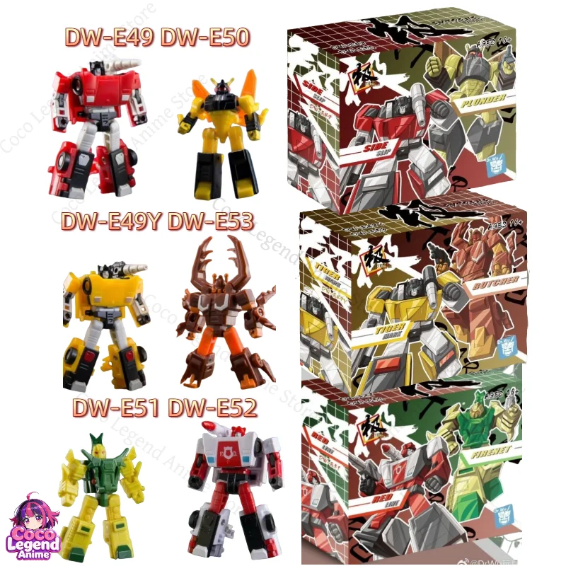 In Stock Transformation Dr Wu DW-E49 DW-E50 DW-E51 DW-E52 DW-E49Y DW-E53 Sideswipe Insecticon BARRAGE Action Figure Gifts Toys
In Stock Transformation Dr Wu DW-E49 DW-E50 DW-E51 DW-E52 DW-E49Y DW-E53 Sideswipe Insecticon BARRAGE Action Figure Gifts Toys