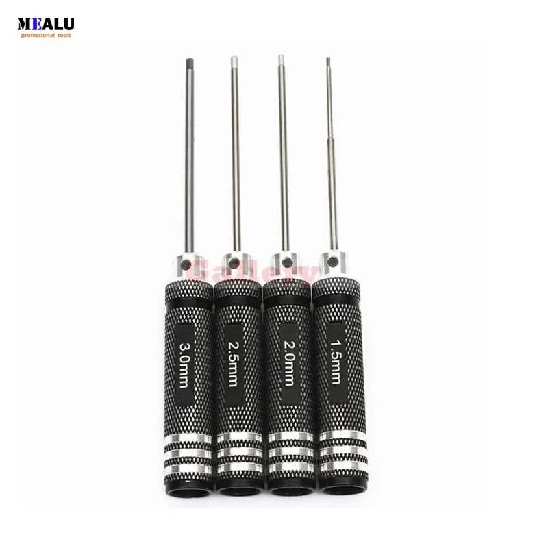 4 Pcs Metal Black Hss Hex Nut Head Screwdriver Tool Set 1.5mm 2.0mm 2.5mm 3.0mm 3 Wrench 1 Screwdriver Wrench Tool Set
4 Pcs Metal Black Hss Hex Nut Head Screwdriver Tool Set 1.5mm 2.0mm 2.5mm 3.0mm 3 Wrench 1 Screwdriver Wrench Tool Set
