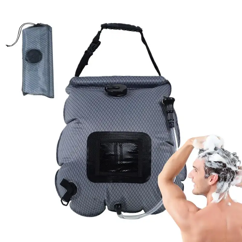 Lightweight Leakproof 20L Camping Shower Bag Solar Heating Shower Bag Hot Water Pack Portable Water Container Storage Bucket
Lightweight Leakproof 20L Camping Shower Bag Solar Heating Shower Bag Hot Water Pack Portable Water Container Storage Bucket