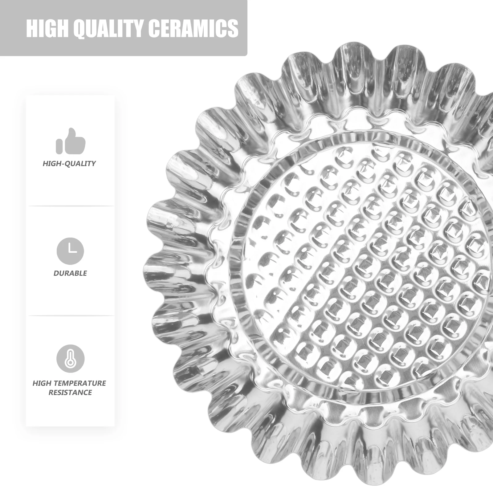 12pcs Stainless Steel Egg Tart Molds Reusable Non-Stick Baking Cups For Cheesecake Muffin Cupcakes Fluted Tartlet Mold
12pcs Stainless Steel Egg Tart Molds Reusable Non-Stick Baking Cups For Cheesecake Muffin Cupcakes Fluted Tartlet Mold