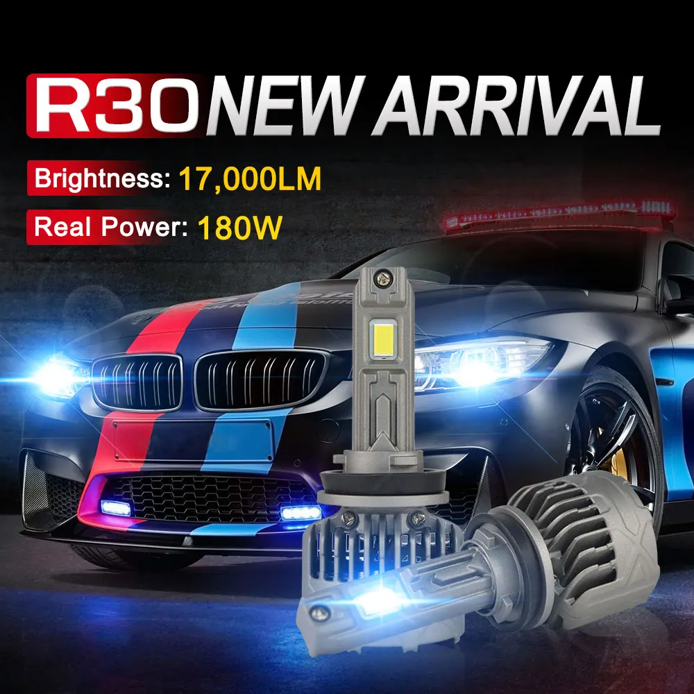 EURS 2PCS 17000LM H7 LED Car Headlight Bulb H4 H8 H9 H11 HB3 9005 HB4 9006 H3 9012 LED Car Fog Light Turbo Light 6500K 180W
EURS 2PCS 17000LM H7 LED Car Headlight Bulb H4 H8 H9 H11 HB3 9005 HB4 9006 H3 9012 LED Car Fog Light Turbo Light 6500K 180W