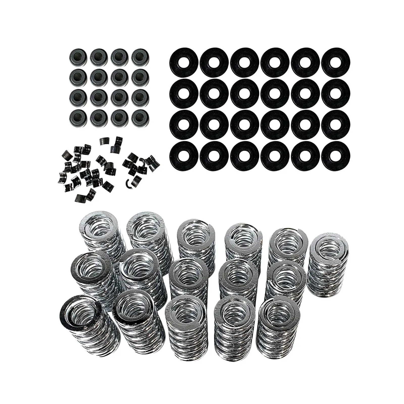 Dual Valve Spring Set Steel Set 660" Lift Car Accessories High Performance Replaces LS660 with Retainers for 4.8 5.3 6.0
Dual Valve Spring Set Steel Set 660" Lift Car Accessories High Performance Replaces LS660 with Retainers for 4.8 5.3 6.0