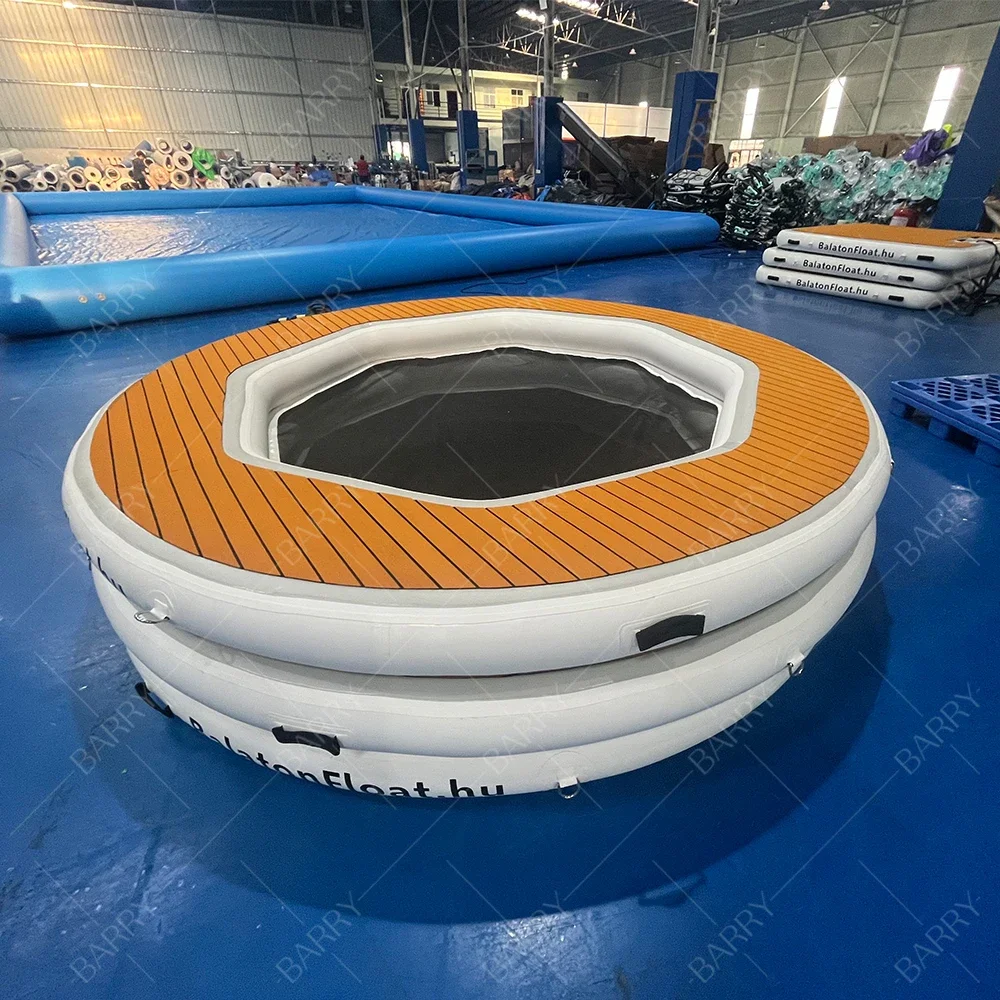 Barry Manufacturer Custom Portable Floating Water Hammock Lounger Pool Inflatable Water Hammock with Mesh Center for Recreation
Barry Manufacturer Custom Portable Floating Water Hammock Lounger Pool Inflatable Water Hammock with Mesh Center for Recreation