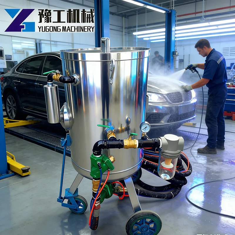 Compact Sandblasting Machine Lightweight Sand Blaster Handheld Sandblaster for Small Parts DIY Surface Treatment
Compact Sandblasting Machine Lightweight Sand Blaster Handheld Sandblaster for Small Parts DIY Surface Treatment