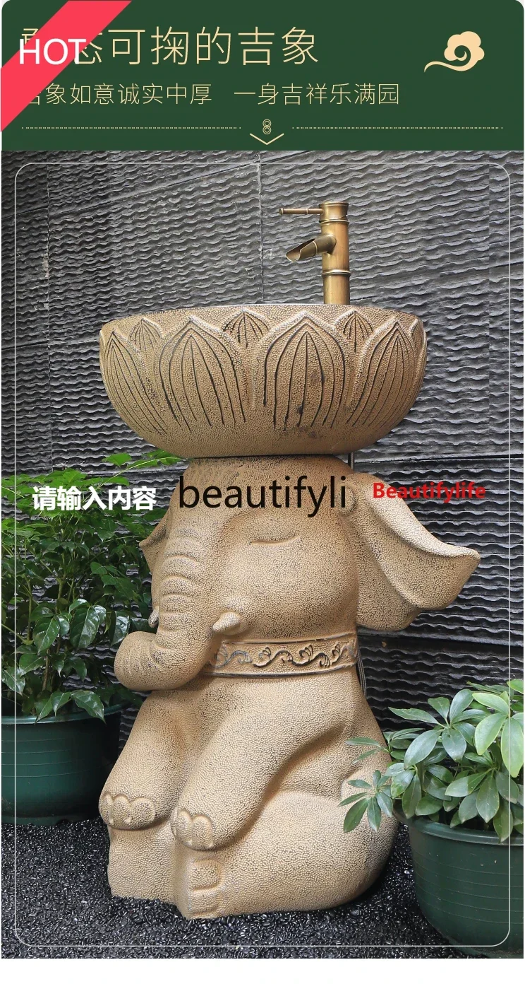 Умывальник-колонна Garden Elephant Вертикальный умывальник Открытый балкон Раковина для умывания лица LHY26
Умывальник-колонна Garden Elephant Вертикальный умывальник Открытый балкон Раковина для умывания лица LHY26