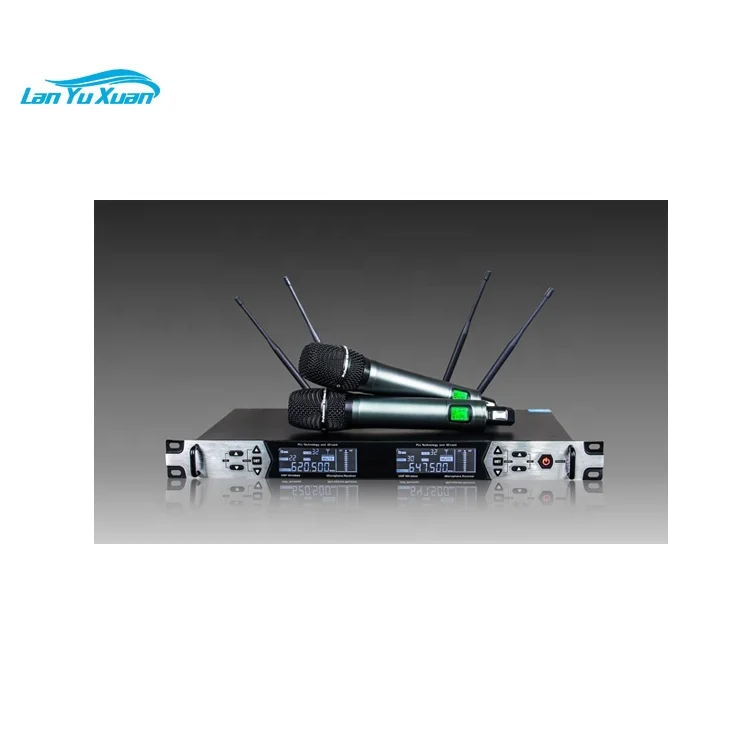 RC2100 Professional Uhf Wireless Handheld Microphone Dual Channel Cordless Mic System for Teaching
RC2100 Professional Uhf Wireless Handheld Microphone Dual Channel Cordless Mic System for Teaching