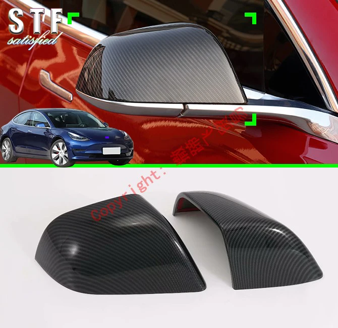 Carbon Fiber Style Side Mirror Cover Trim For Tesla Model3 2017 2018 2019 Car Accessories Stickers
Carbon Fiber Style Side Mirror Cover Trim For Tesla Model3 2017 2018 2019 Car Accessories Stickers