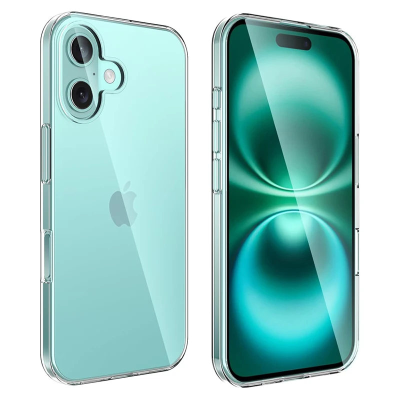 Transparent Silicone Case For iPhone 16E 16 15 14 Plus 13 12 Mini 11 Pro Max Clear Ultra Thin Back Cover 11 12 13 14 15 ProMax
Transparent Silicone Case For iPhone 16E 16 15 14 Plus 13 12 Mini 11 Pro Max Clear Ultra Thin Back Cover 11 12 13 14 15 ProMax