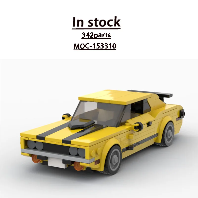 MOC-153310 Yellow New Sports Iconic Supercar Building Block Model 342 Parts Boys' Children's Birthday Christmas Toy Gift
MOC-153310 Yellow New Sports Iconic Supercar Building Block Model 342 Parts Boys' Children's Birthday Christmas Toy Gift