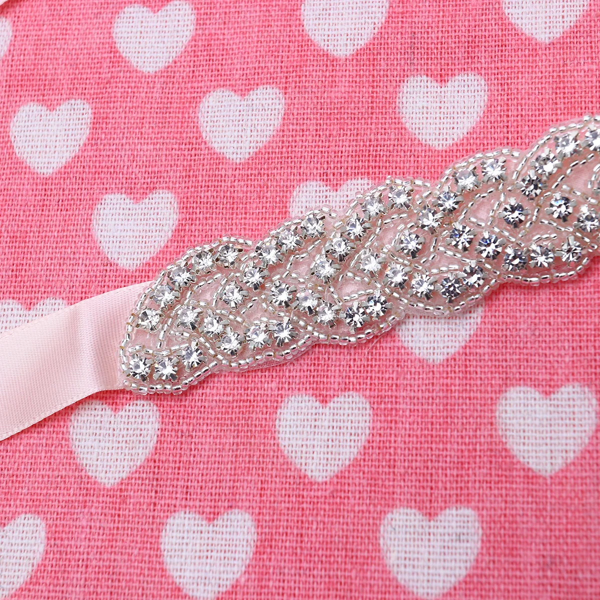 Pink Bridal Rhinestone Pearl Wedding Dress Belt Elegant Crystal Decor Ribbon for Bride Wedding Dress Accessory
Pink Bridal Rhinestone Pearl Wedding Dress Belt Elegant Crystal Decor Ribbon for Bride Wedding Dress Accessory