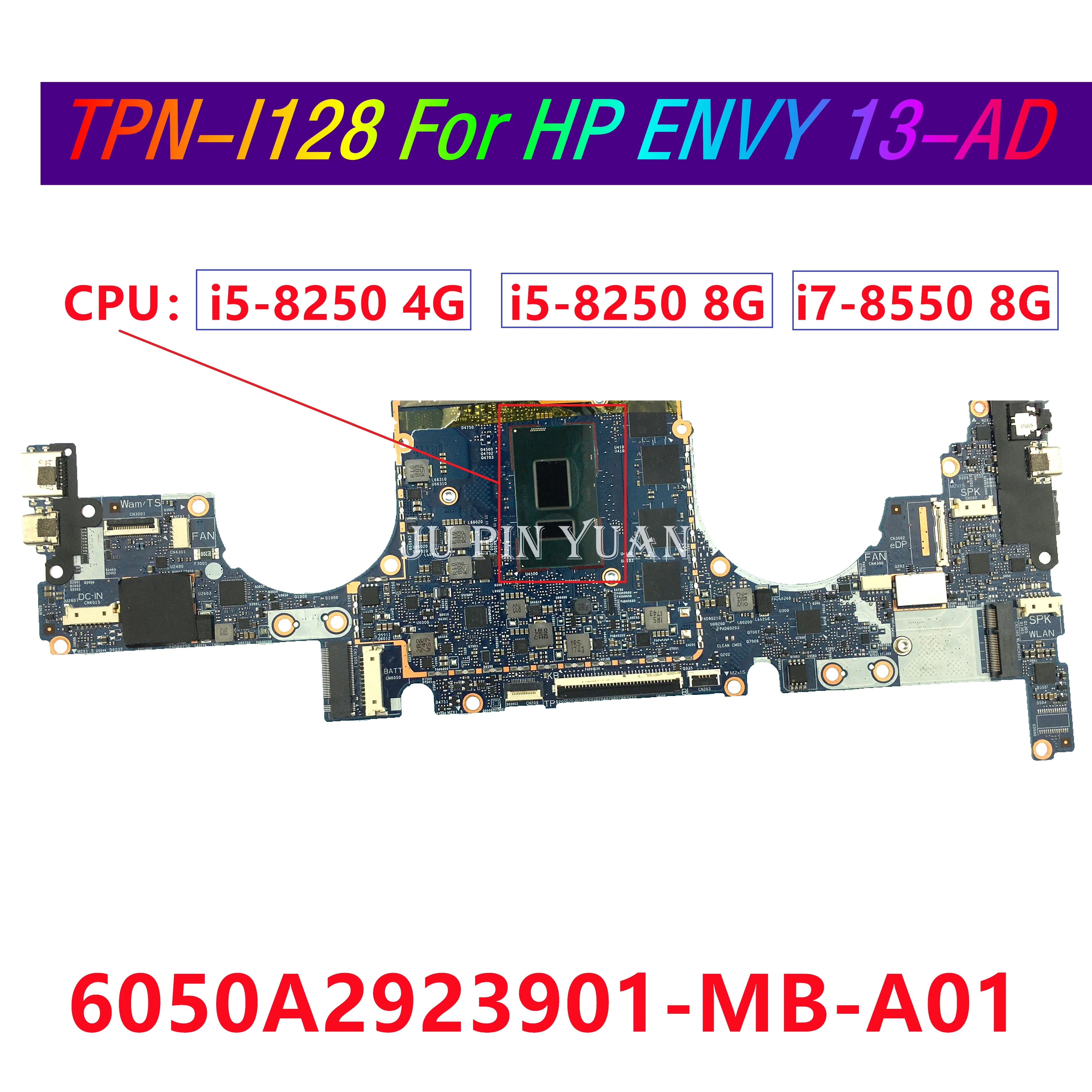 TPN-I128 для материнской платы ноутбука HP ENVY 13-AD 939646 -601 939647 -601 939648 -601 6050А 2923901 -MB-A01 6050A 2907701 Материнская плата
TPN-I128 для материнской платы ноутбука HP ENVY 13-AD 939646 -601 939647 -601 939648 -601 6050А 2923901 -MB-A01 6050A 2907701 Материнская плата