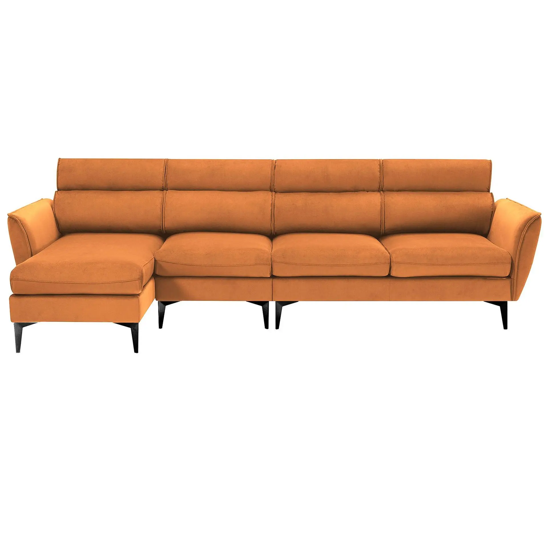 Light luxury fabric sofa, living room combination, corner large apartment, three-person sofa, orange
Light luxury fabric sofa, living room combination, corner large apartment, three-person sofa, orange
