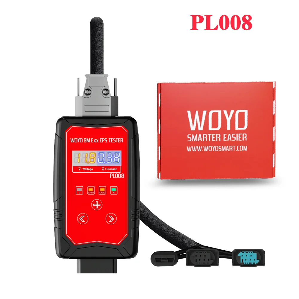 WOYO PL008 EPS автомобильный руль CAN активатор колонка мотор испытательная платформа имитирует тестер датчика крутящего момента для диагностических инструментов BMW
WOYO PL008 EPS автомобильный руль CAN активатор колонка мотор испытательная платформа имитирует тестер датчика крутящего момента для диагностических инструментов BMW