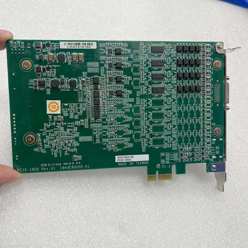 4-channel PCIE bus Multifunction DAQ Card Good Qualiy PCIE-1802L
4-channel PCIE bus Multifunction DAQ Card Good Qualiy PCIE-1802L