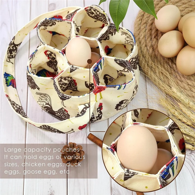 2Pcs Eggs Collecting Basket With 7 Pouches Eggs Gathering Basket Canvas Egg Bags For Eggs Collecting Eggs Bags Durable Reusable
2Pcs Eggs Collecting Basket With 7 Pouches Eggs Gathering Basket Canvas Egg Bags For Eggs Collecting Eggs Bags Durable Reusable