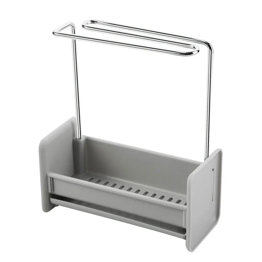 Dish Cloth Holder Kitchen Sink Rack Grey Sponge Drying Rack Dishcloth Hanger Storage No Punch Design Easy Clean Practical
Dish Cloth Holder Kitchen Sink Rack Grey Sponge Drying Rack Dishcloth Hanger Storage No Punch Design Easy Clean Practical