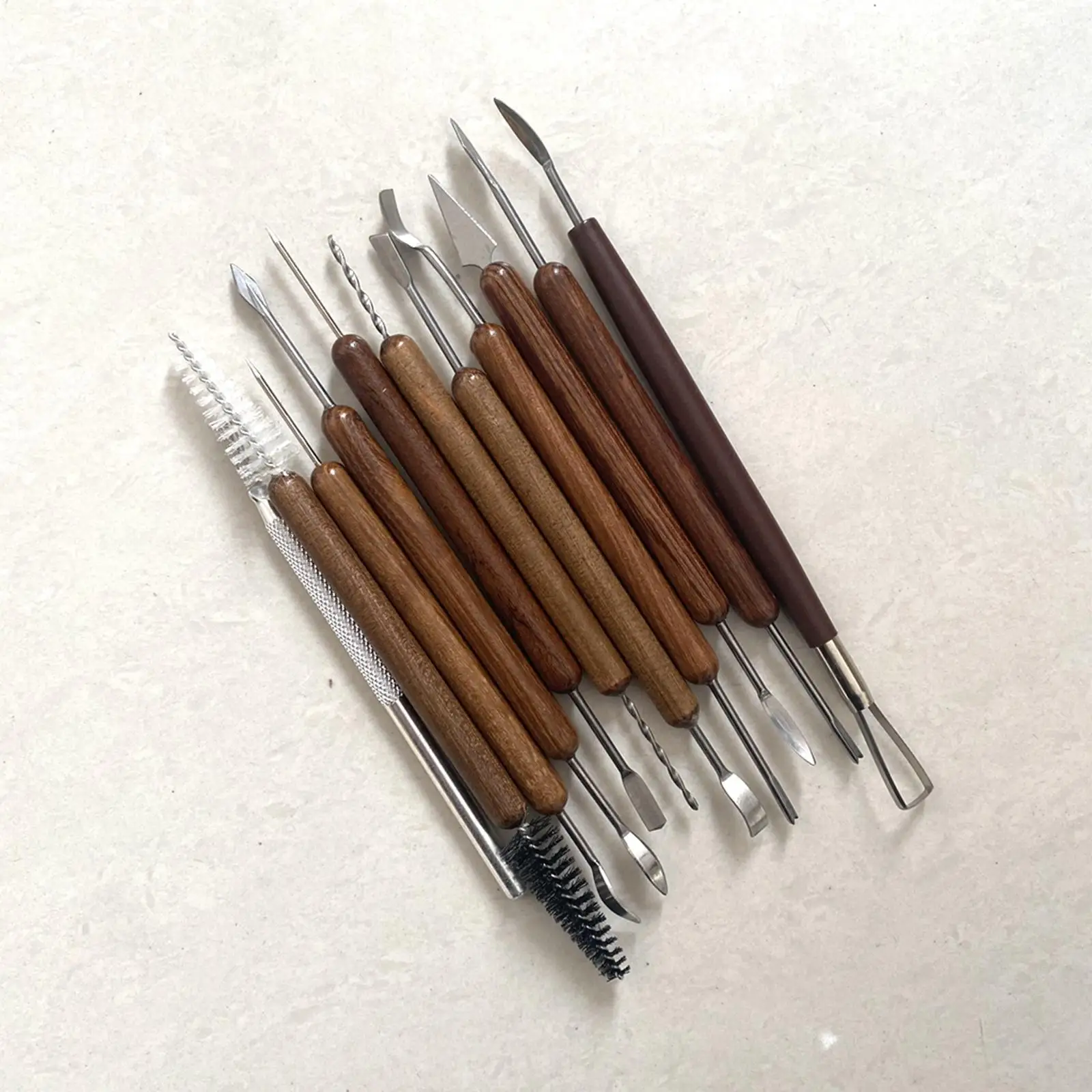11 Pieces Polymer Clay Tools Clay Carving Tools for Dotting Shaping Carvings
11 Pieces Polymer Clay Tools Clay Carving Tools for Dotting Shaping Carvings