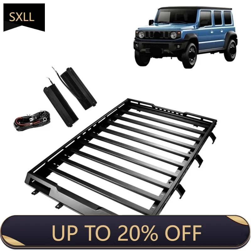 SXLL TELLIKA New Carry Baggage Platform 5 Doors jimny Roof Rack with Light Emitting Diode for Jimny 2023 2024 2025 5 Doors
SXLL TELLIKA New Carry Baggage Platform 5 Doors jimny Roof Rack with Light Emitting Diode for Jimny 2023 2024 2025 5 Doors