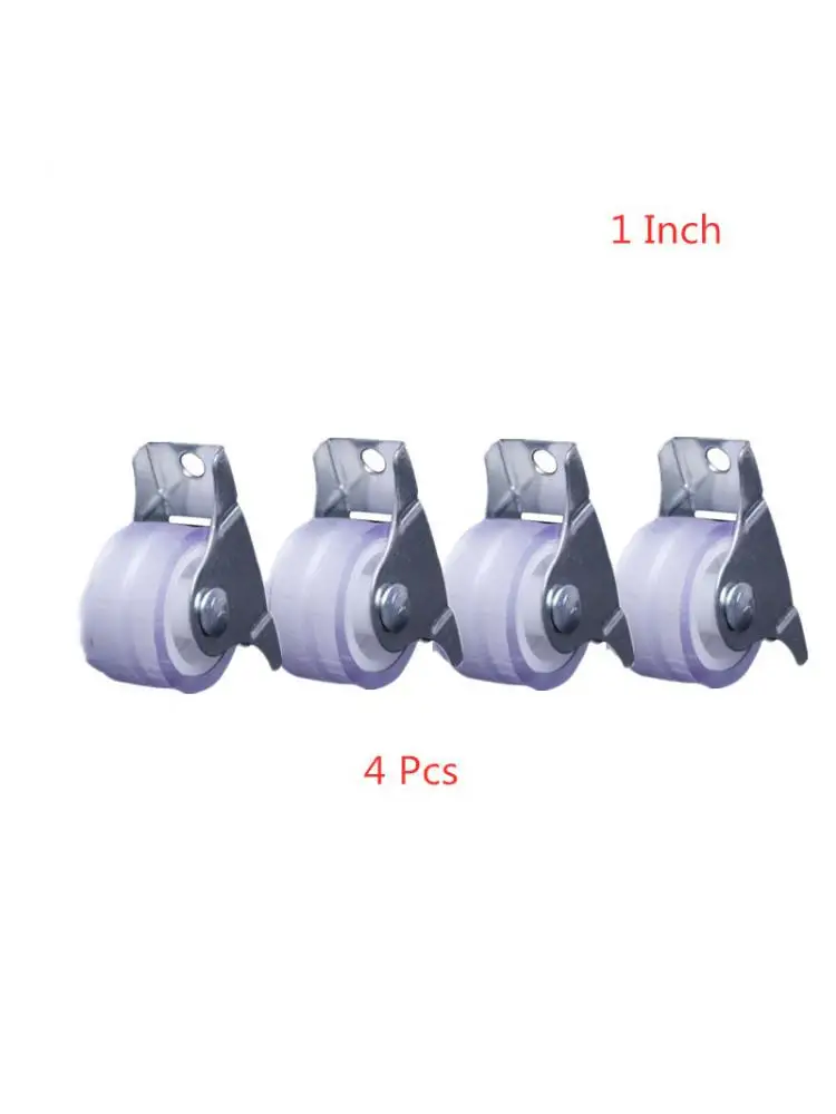 Mute Silencing Wheel Caster Double Bearing Wear-rrsistant Flat Trolley Pulley 4 Pcs/lot With 8 Pcs Screws
Mute Silencing Wheel Caster Double Bearing Wear-rrsistant Flat Trolley Pulley 4 Pcs/lot With 8 Pcs Screws