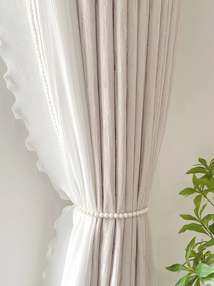 Custom French Luxury Blackout Curtains for Living Room Bedroom Cream Chenille Curtain Blackout Valance Custom Tulle White Tulle
Custom French Luxury Blackout Curtains for Living Room Bedroom Cream Chenille Curtain Blackout Valance Custom Tulle White Tulle