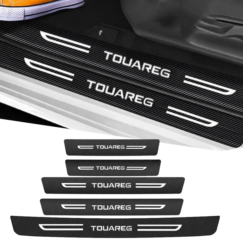 Car Door Sill Protector Plate Rear Trunk Bumper Threshold Sticker for Volkswagen VW Touareg Logo 2024 2023 Door Pedal Strips
Car Door Sill Protector Plate Rear Trunk Bumper Threshold Sticker for Volkswagen VW Touareg Logo 2024 2023 Door Pedal Strips