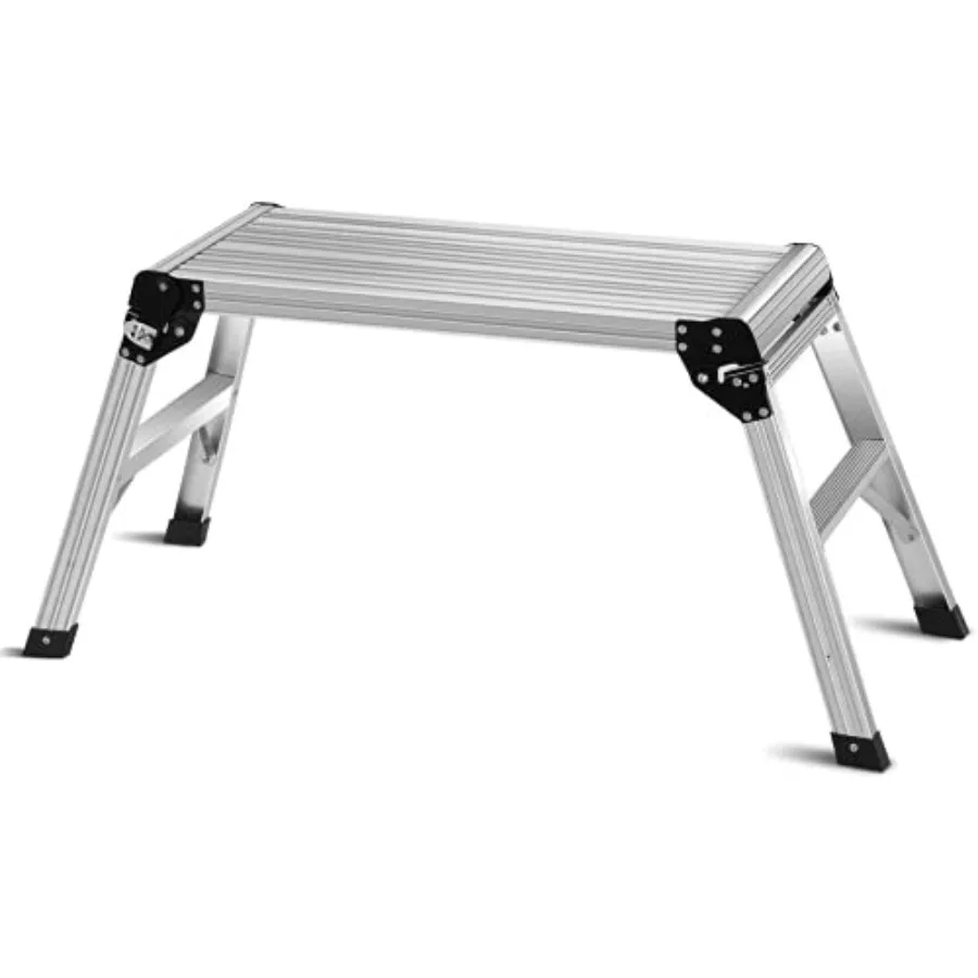 Aluminum Work Platform, Foldable Work Bench with Non-Slip Mats, Portable Bench Step Ladder, Car Wash Step Stool for Painting an
Aluminum Work Platform, Foldable Work Bench with Non-Slip Mats, Portable Bench Step Ladder, Car Wash Step Stool for Painting an