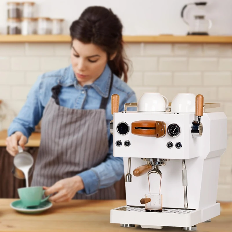 In Stock Stepless Pressure Control Household PID Pre-soaking System Pressure Gauge Espresso Electric Coffee Maker Machine
In Stock Stepless Pressure Control Household PID Pre-soaking System Pressure Gauge Espresso Electric Coffee Maker Machine