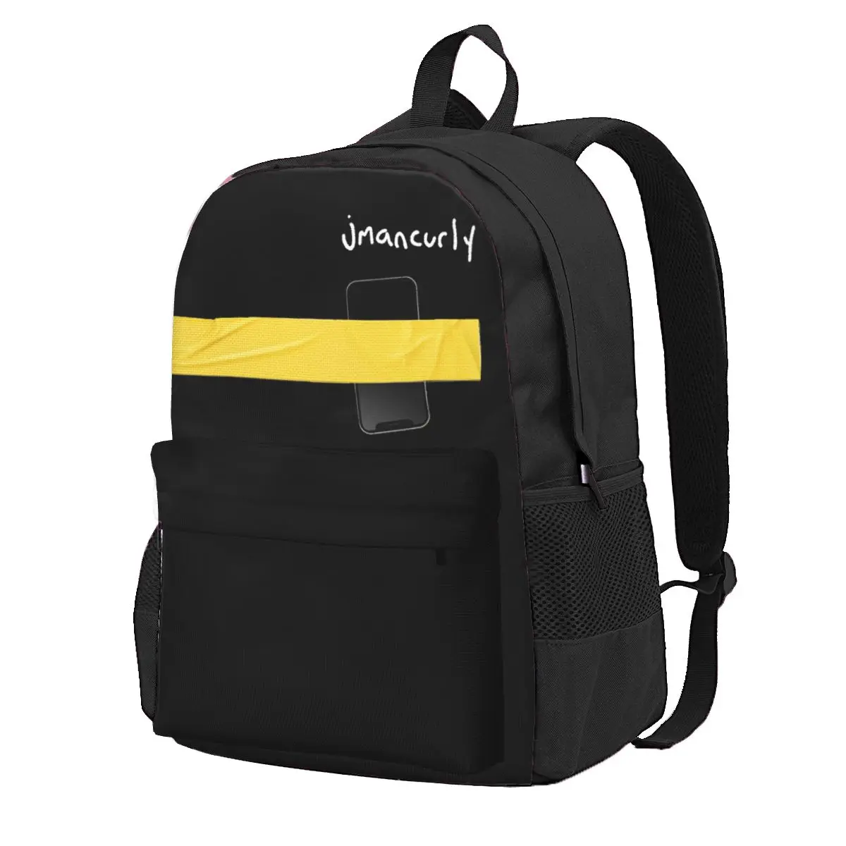 Jmancurly Yellow Tap Phone Jmancurly Merch Backpack School Bag Hiking Travel Daypack for Men Women Fashion Bookbag Shoulder Bags
Jmancurly Yellow Tap Phone Jmancurly Merch Backpack School Bag Hiking Travel Daypack for Men Women Fashion Bookbag Shoulder Bags