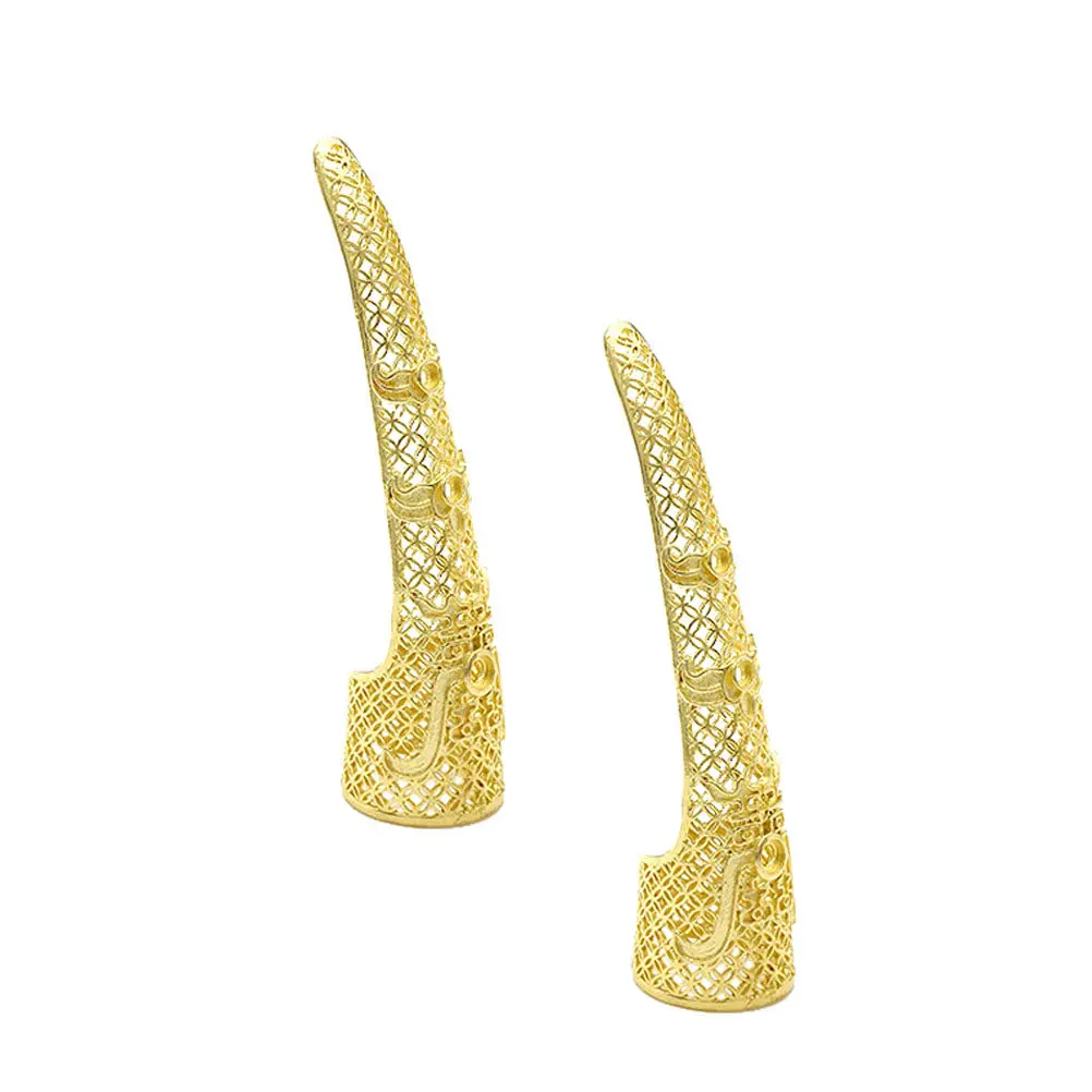 2 шт. медные накладки на кончики пальцев, длинные, с ажурным дизайном, элегантные аксессуары для пальцев, декор для ногтей для женщин, для выступлений и танцев живота
2 шт. медные накладки на кончики пальцев, длинные, с ажурным дизайном, элегантные аксессуары для пальцев, декор для ногтей для женщин, для выступлений и танцев живота