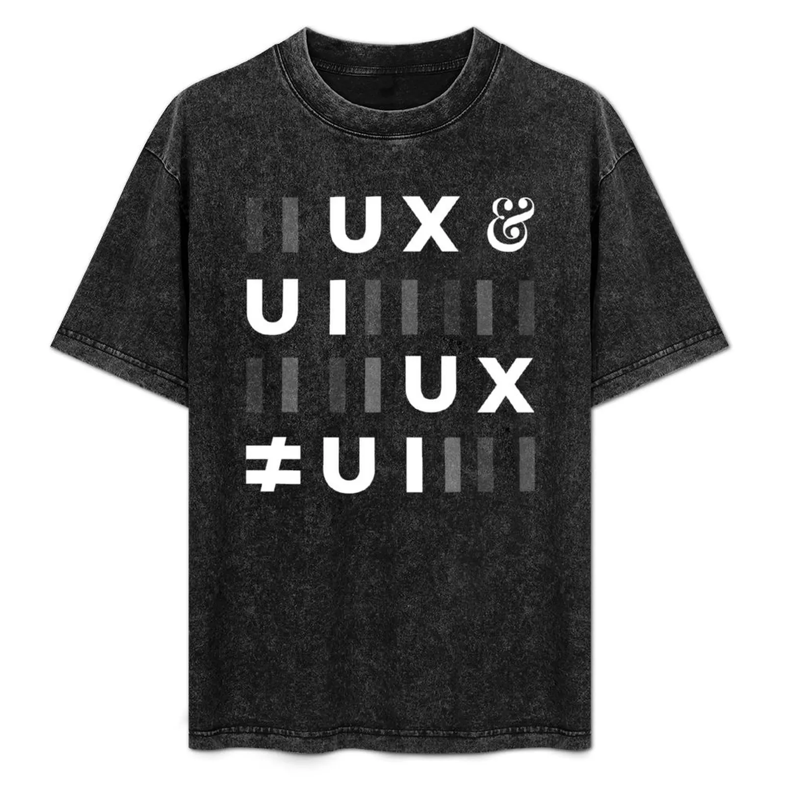 UX is not UI T-Shirt Breathable Basic Cotton T-Shirt
UX is not UI T-Shirt Breathable Basic Cotton T-Shirt