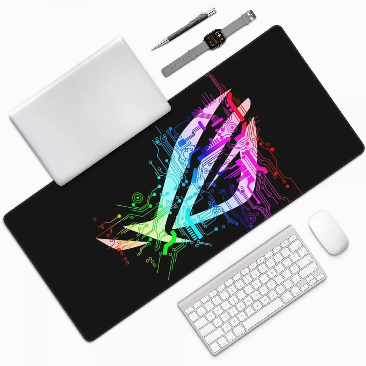 Большой коврик для мыши Asus Rog, коврик для компьютерной клавиатуры, коврик для мыши, игровой ПК, ноутбука, настольный коврик, офисные аксессуары, настольные коврики
Большой коврик для мыши Asus Rog, коврик для компьютерной клавиатуры, коврик для мыши, игровой ПК, ноутбука, настольный коврик, офисные аксессуары, настольные коврики