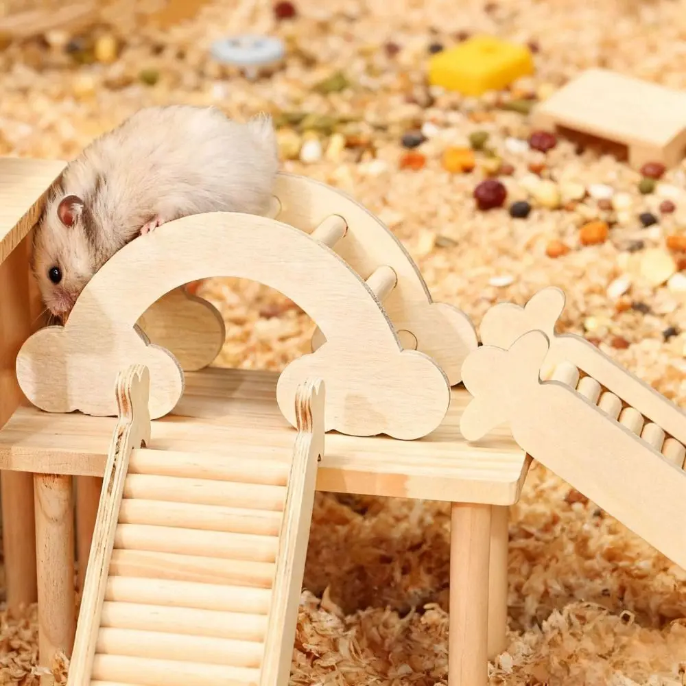 Decorative Wooden Hamster Ladder Wood Wave Shape Hamster Suspension Bridge Animals Cage Ladder Hamster Staircase for Cage
Decorative Wooden Hamster Ladder Wood Wave Shape Hamster Suspension Bridge Animals Cage Ladder Hamster Staircase for Cage