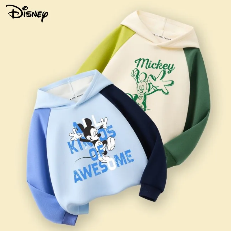 Disney Cartoon Cute Mickey Sweatshirt Winter Fashion for Boys and Girls Versatile Hooded Thickened Warm Top for Cold Protection
Disney Cartoon Cute Mickey Sweatshirt Winter Fashion for Boys and Girls Versatile Hooded Thickened Warm Top for Cold Protection