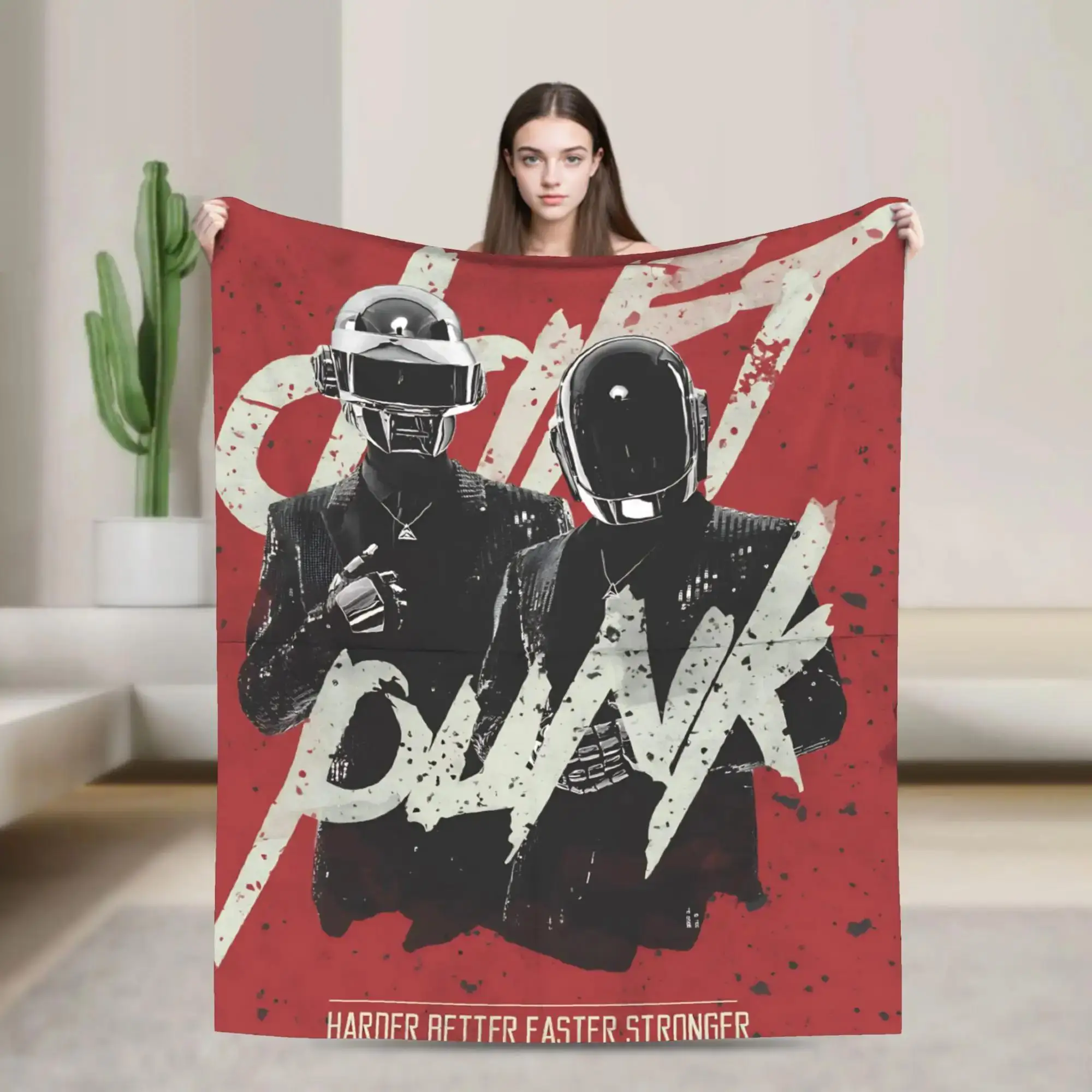 Плед Daft Punk Electronic Band, теплый плюшевый плед для дивана, кресла, путешествий на самолете, мягкое фланелевое покрывало
Плед Daft Punk Electronic Band, теплый плюшевый плед для дивана, кресла, путешествий на самолете, мягкое фланелевое покрывало