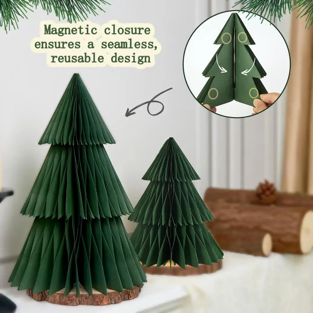 3D Christmas Paper Tree Reusable Tabletop Decor Honeycomb Xmas Tree Easy Assembly Mini Xmas Tree for Party Table Centerpiece
3D Christmas Paper Tree Reusable Tabletop Decor Honeycomb Xmas Tree Easy Assembly Mini Xmas Tree for Party Table Centerpiece