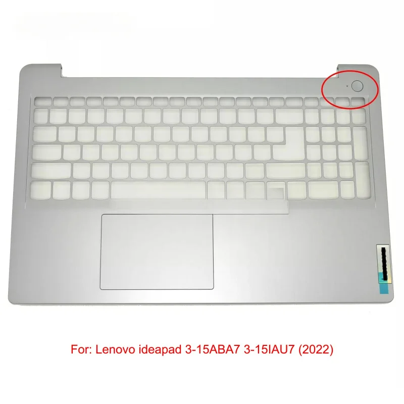 ~Новинка для Lenovo IdeaPad 3-15ABA7 3-15IAU7 2022, верхний чехол для упора для рук (без отверстия для отпечатков пальцев), серебристый 15,6 дюйма
~Новинка для Lenovo IdeaPad 3-15ABA7 3-15IAU7 2022, верхний чехол для упора для рук (без отверстия для отпечатков пальцев), серебристый 15,6 дюйма