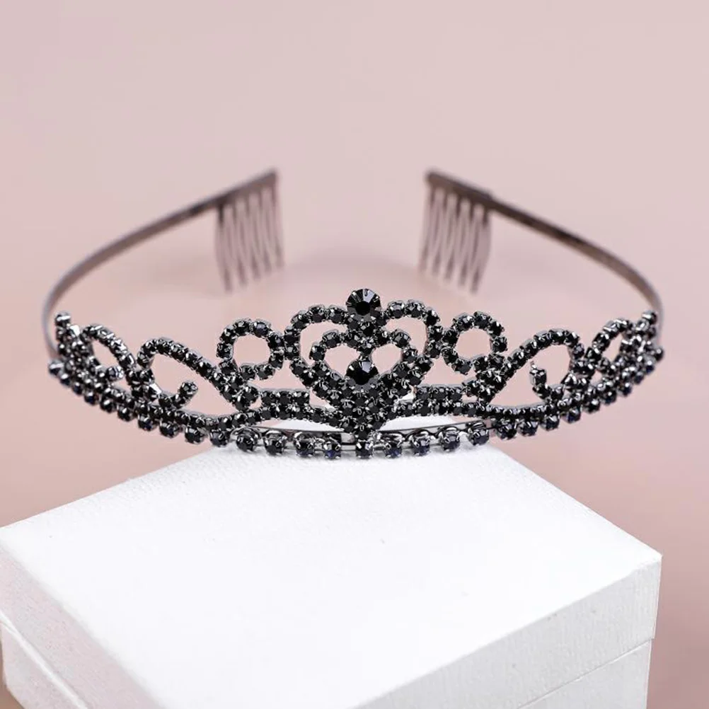 1Pcs Black Rhinestone Crown Elegant Crown Head Accessory Bridal Hair Hoop Prom Party Holiday Headband Rhinestone Hair Hoop
1Pcs Black Rhinestone Crown Elegant Crown Head Accessory Bridal Hair Hoop Prom Party Holiday Headband Rhinestone Hair Hoop