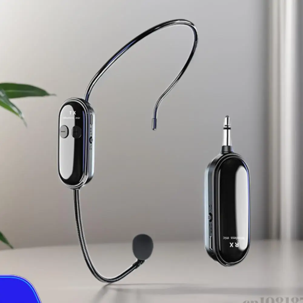 2.4G Wireless Microphone Headset Long Range Headset Mic Head Handheld Mic 2 in 1 for Voice Amplifier Stage Speakers Teach
2.4G Wireless Microphone Headset Long Range Headset Mic Head Handheld Mic 2 in 1 for Voice Amplifier Stage Speakers Teach