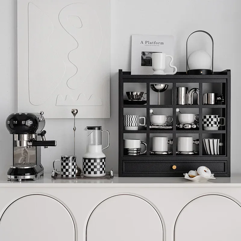 Nordic Black Cup Holder Cup Display Rack Living Room Desktop Rack Desktop Rack Cup Display Stand Stand Cabinet
Nordic Black Cup Holder Cup Display Rack Living Room Desktop Rack Desktop Rack Cup Display Stand Stand Cabinet