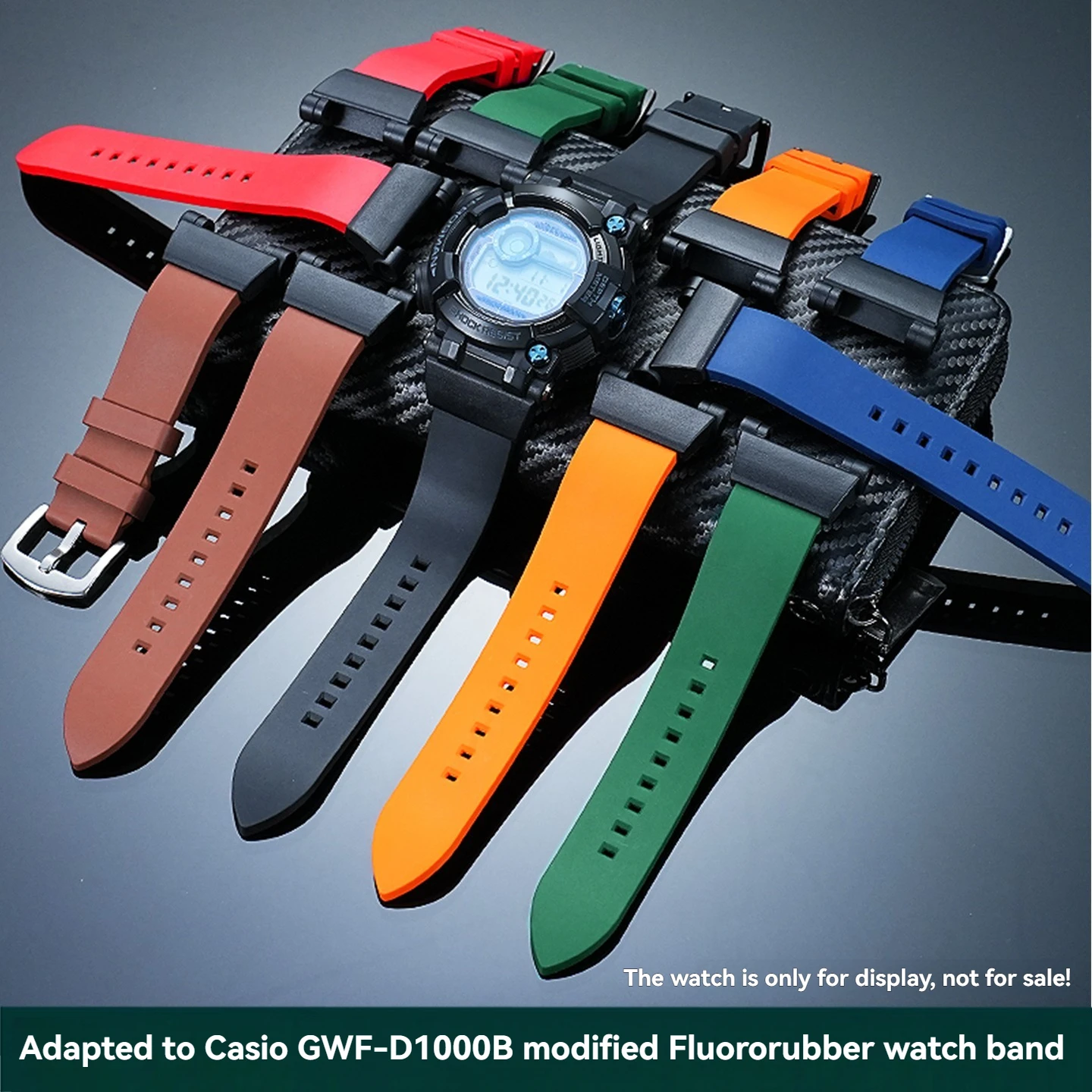 Резиновый ремешок GWF-D1000B для часов Casio GWF-D1000B Diver's Watch Frogman Black Blue Frog 6-го поколения, модифицированный ремешок из фторкаучука
Резиновый ремешок GWF-D1000B для часов Casio GWF-D1000B Diver's Watch Frogman Black Blue Frog 6-го поколения, модифицированный ремешок из фторкаучука
