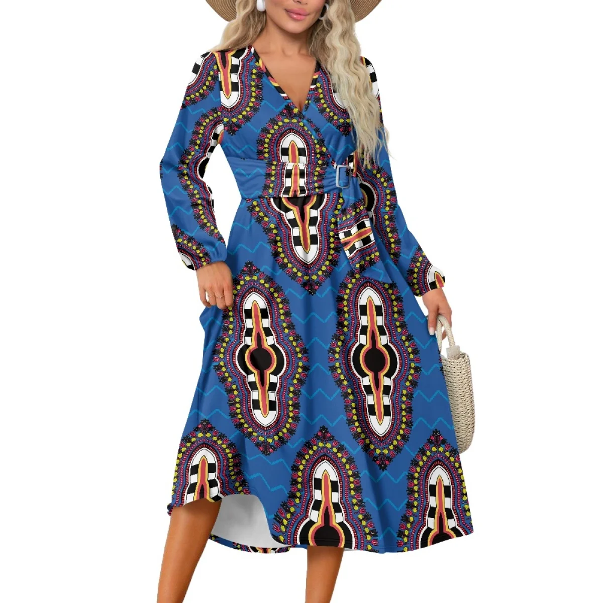 New Summer Designer Custom V Neck Samoan Puletasi Tatau Pattern Maxi Dress Polynesian Womens Plus Size Dress
New Summer Designer Custom V Neck Samoan Puletasi Tatau Pattern Maxi Dress Polynesian Womens Plus Size Dress