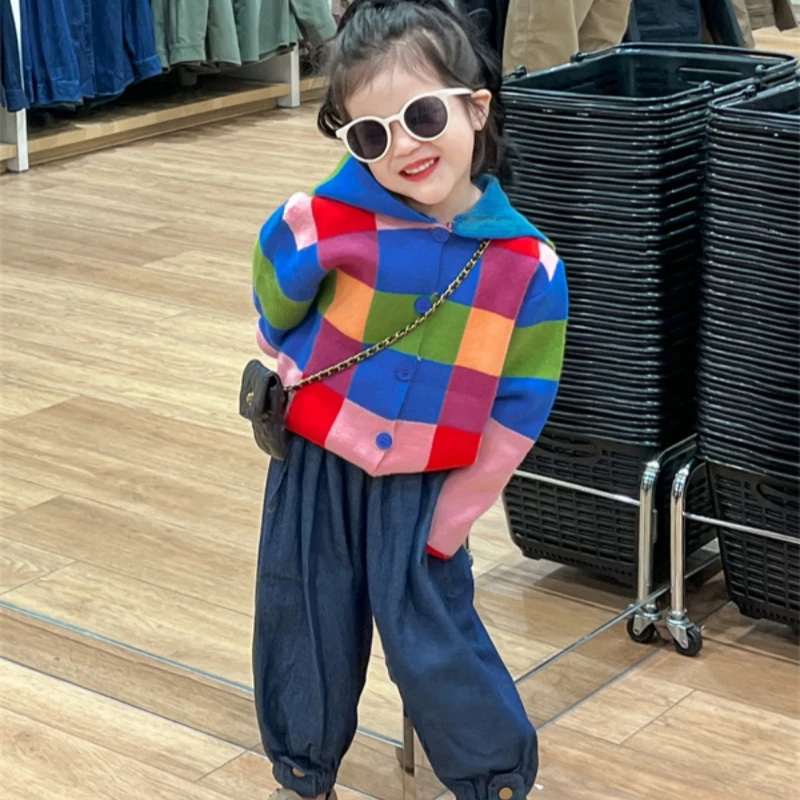 Girls Sweater Wool Coat Kids Tops Knitting 2023 Hooded Thicken Warm Winter Autumn Toddler Cottons Cardigan Children's Clothing
Girls Sweater Wool Coat Kids Tops Knitting 2023 Hooded Thicken Warm Winter Autumn Toddler Cottons Cardigan Children's Clothing