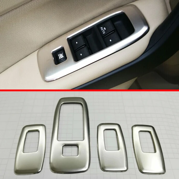 Кнопки из нержавеющей стали для внутренней отделки панели для Ford Ranger 2016 2017, автомобильные аксессуары, наклейки
Кнопки из нержавеющей стали для внутренней отделки панели для Ford Ranger 2016 2017, автомобильные аксессуары, наклейки